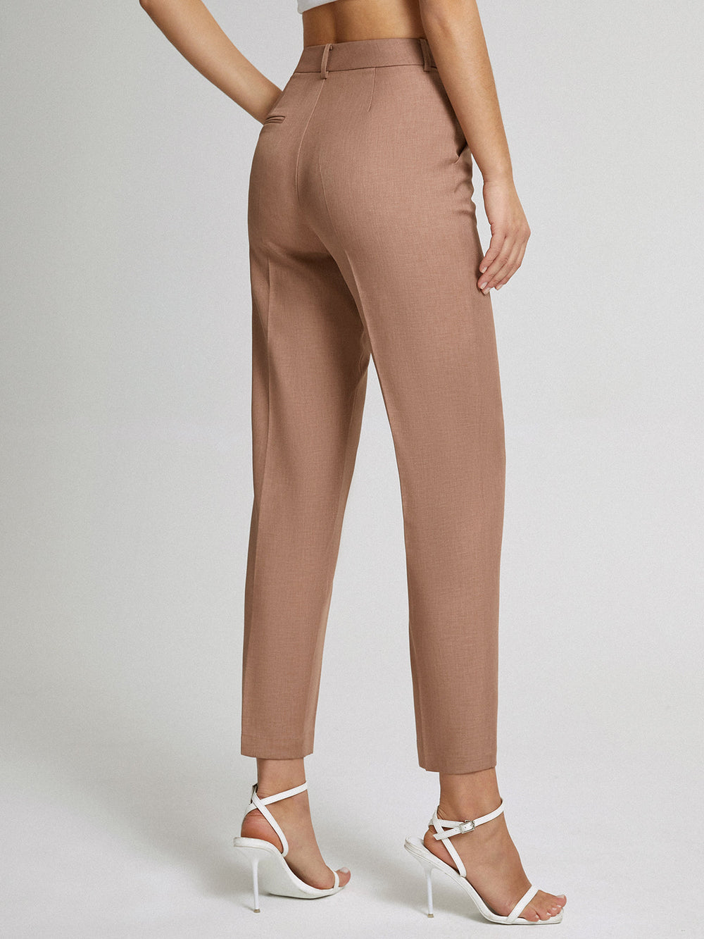 Cyarine – Hoge Taille Broek voor Dames | Rechte Snit & Tijdloze Elegantie