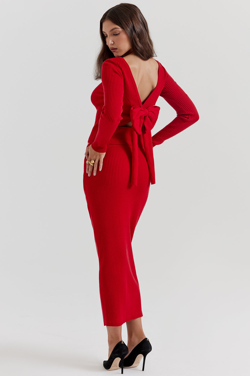 Almira Geribde Jurkenset – Elegantie en Comfort in Perfecte Harmonie