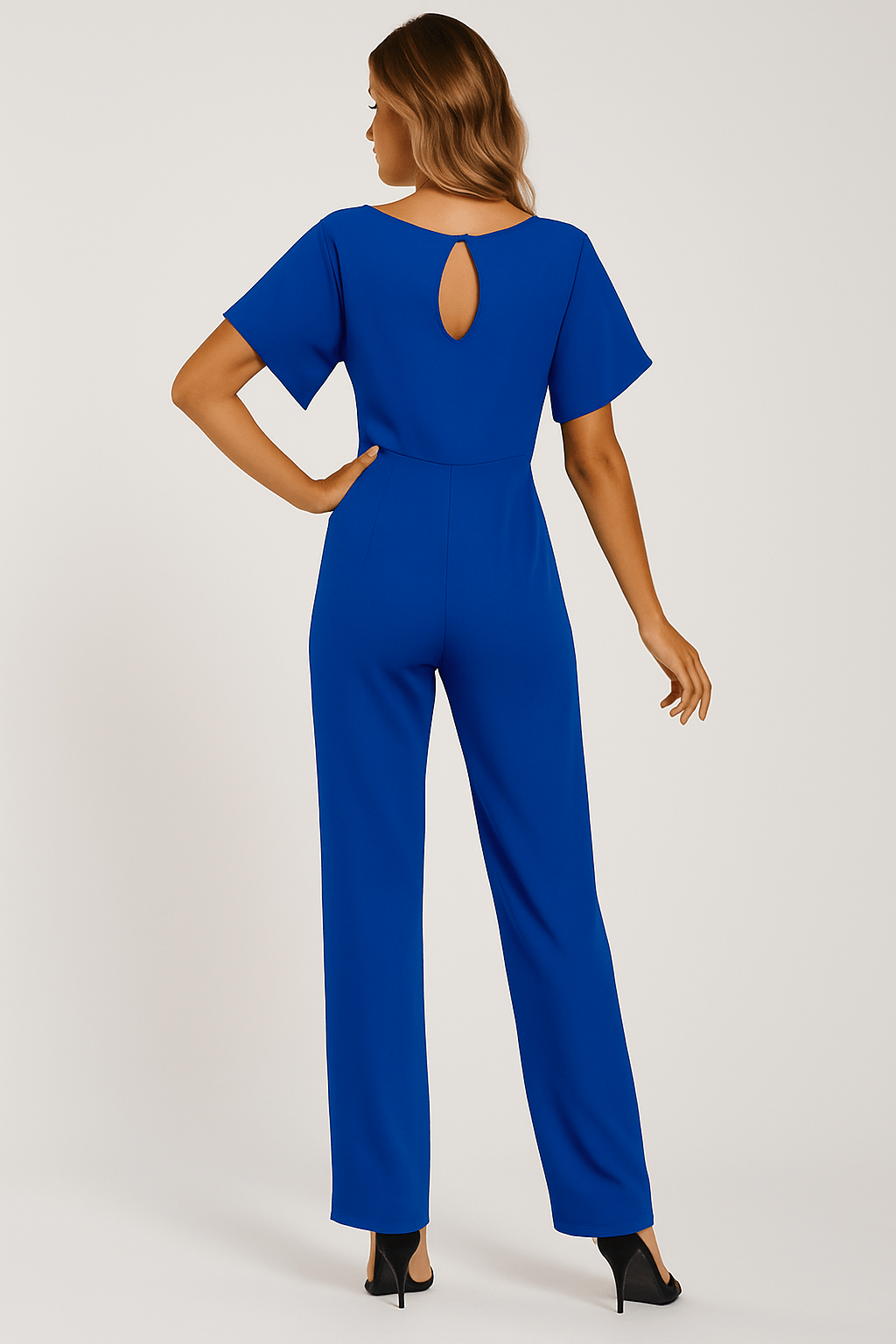 Noëlle – Elegante Jumpsuit met Strikceintuur en Tijdloze Uitstraling