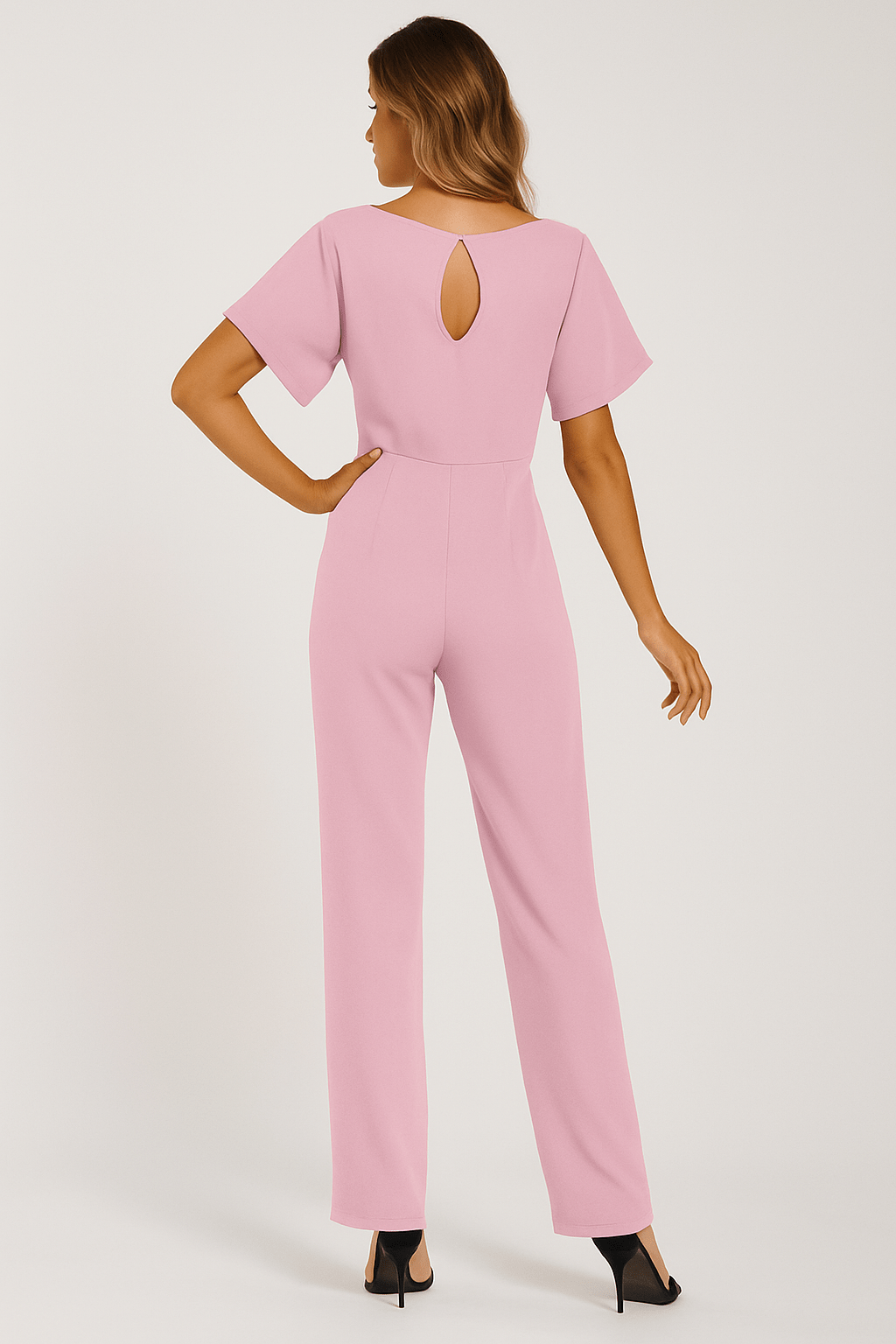 Noëlle – Elegante Jumpsuit met Strikceintuur en Tijdloze Uitstraling
