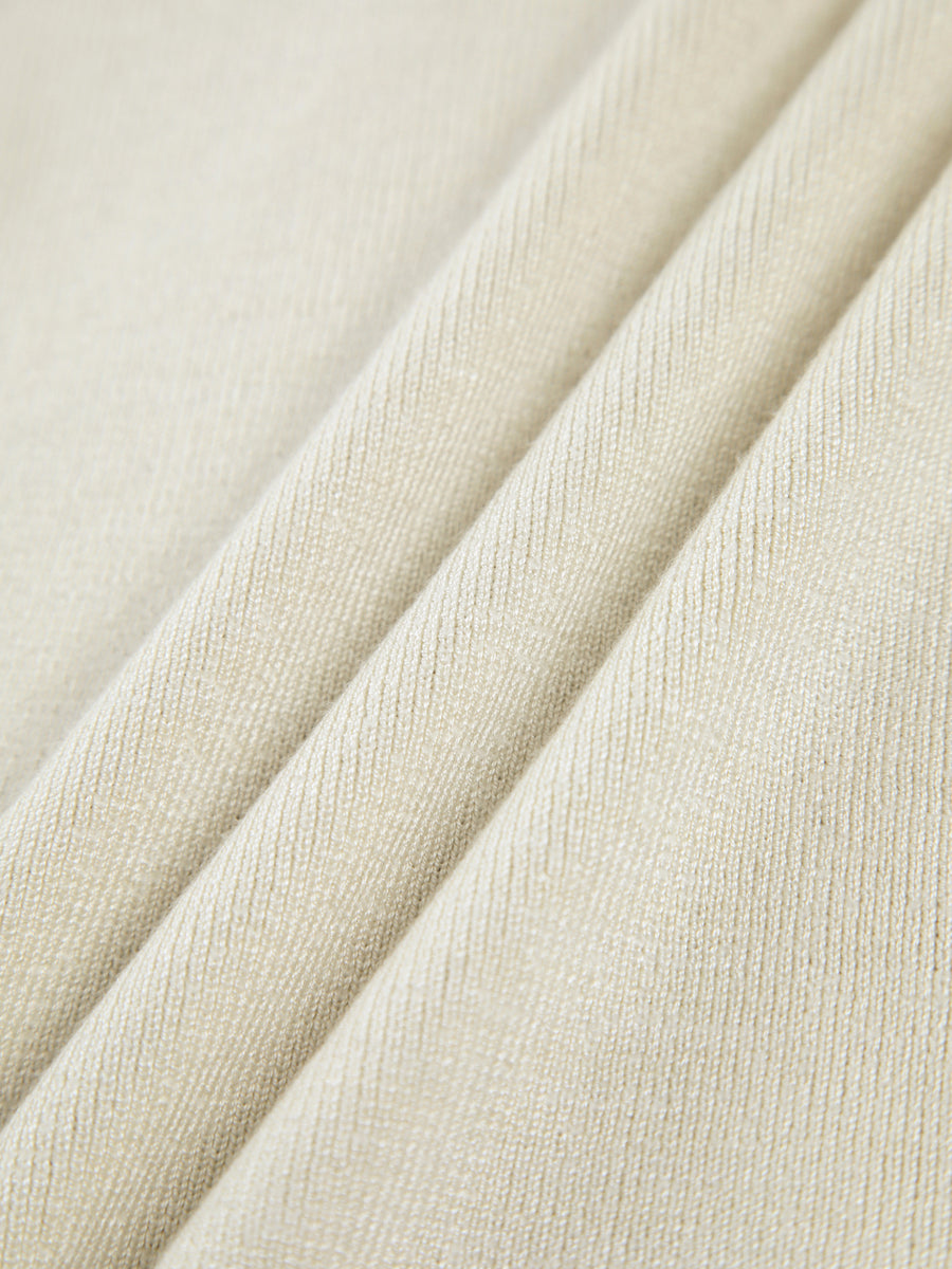 Noelle – Tweekleurige Gebreide Top met Regular Fit